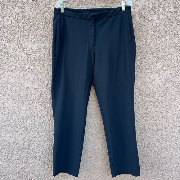Lululemon Women's On The Move Black Straight‎ Pant W5BGZS Size 12